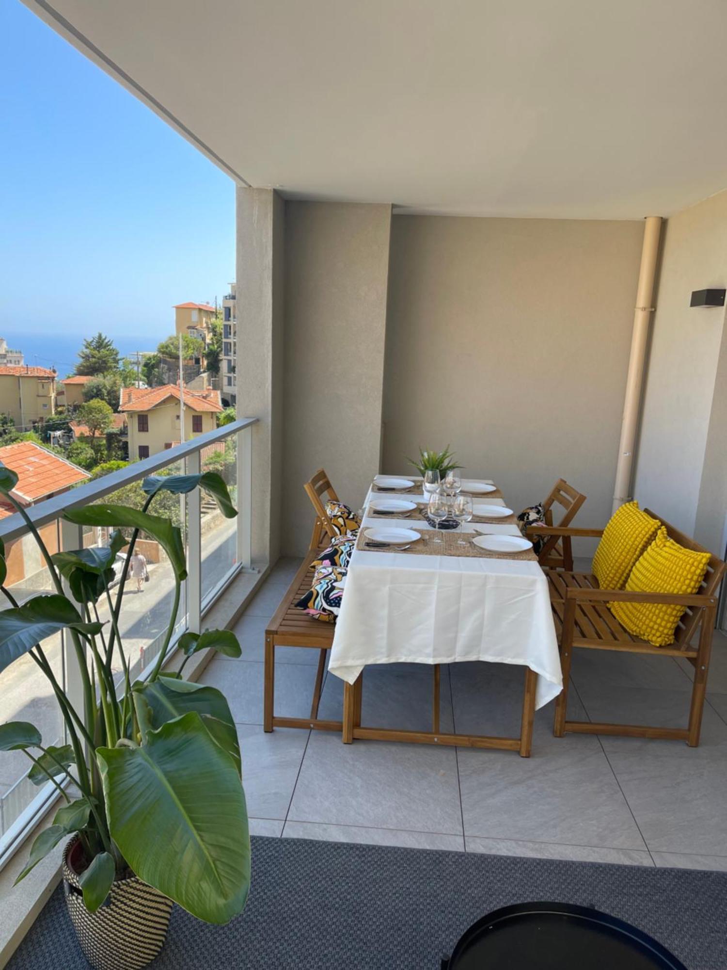 Appartement Neuf, Monaco Avec Vue Mer Босолей Экстерьер фото